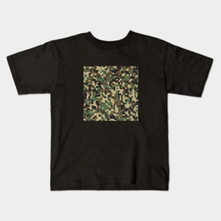 Militar army mimetical pattern Kids T-Shirt